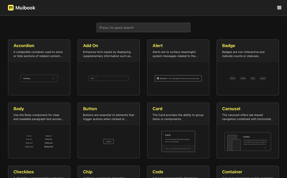 Muibook Org Guidelines (Website)